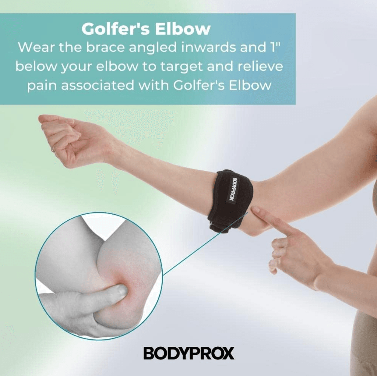 Golfer's Elbow (Medial Epicondylitis) illustration